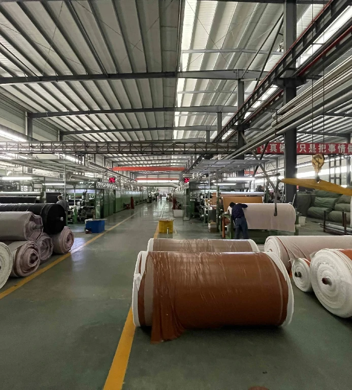 Wandao Materials factory production line showing large-scale manufacturing capabilities