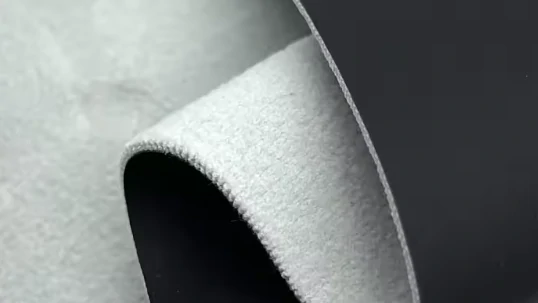 PVC leather backing structure
