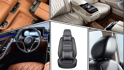 Microfiber leather finished product for automotive seats
