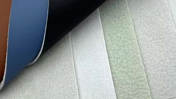 PVC leather surface and bottom structure